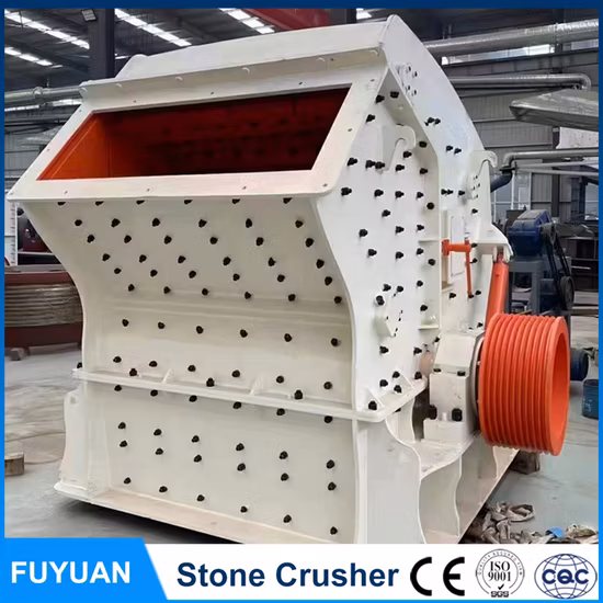 Station de concasseur à percussion mobile/mobile pour les déchets de matériaux de construction