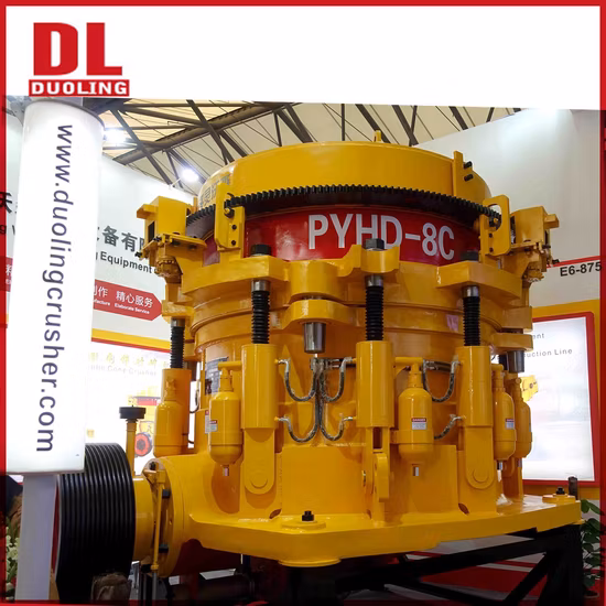 Équipement de concassage de pierre de concasseur à cône hydraulique Duoling